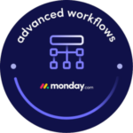badge monday advances workflows
